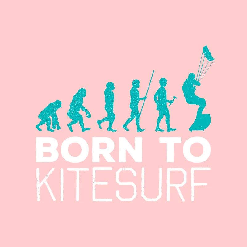 Kitesurfing Evolution Kite Boarding Fan Gift
