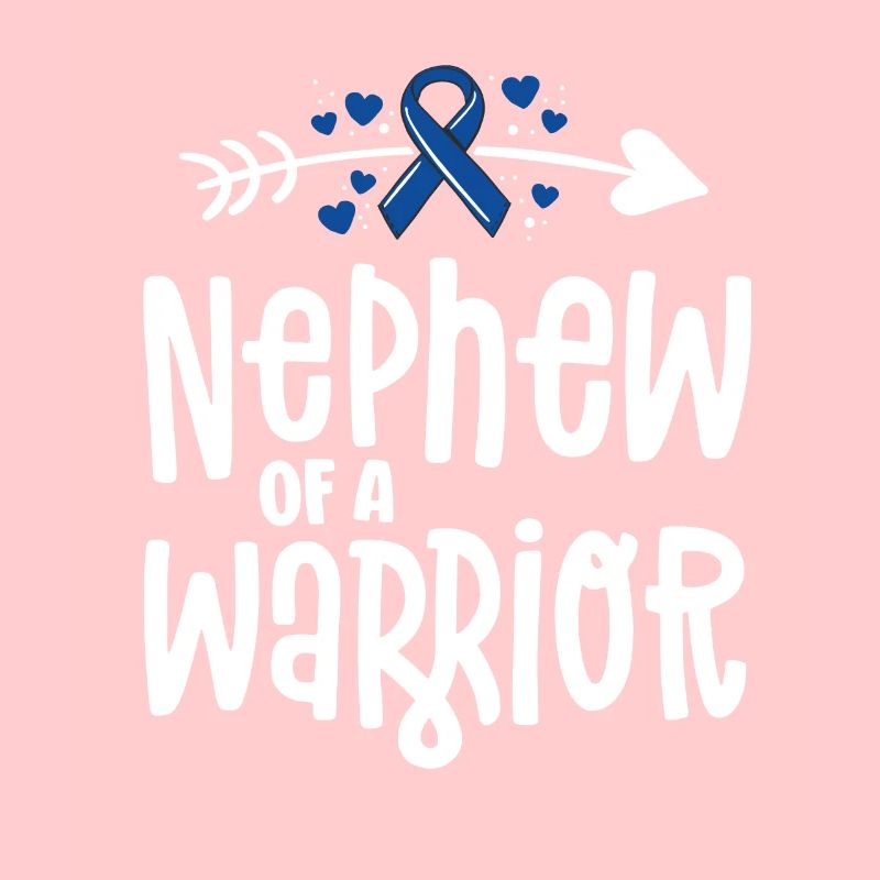 Neffe eines Krieger-Support-Teams Darmkrebs