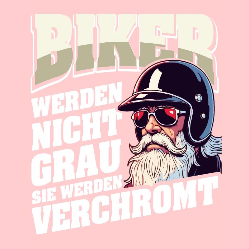 Motorcyclists Bikers don't go gray, they will