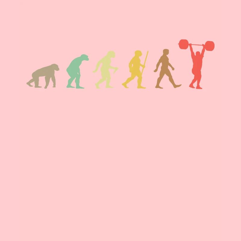 Gewichtheben Retro Bodybuilding Evolution Passformen