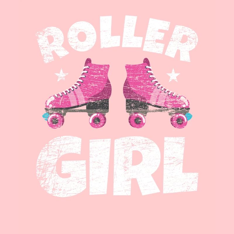 Fille de roller skate