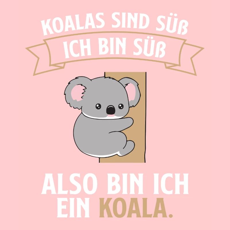 Süßer Koala Ich bin ein Koala