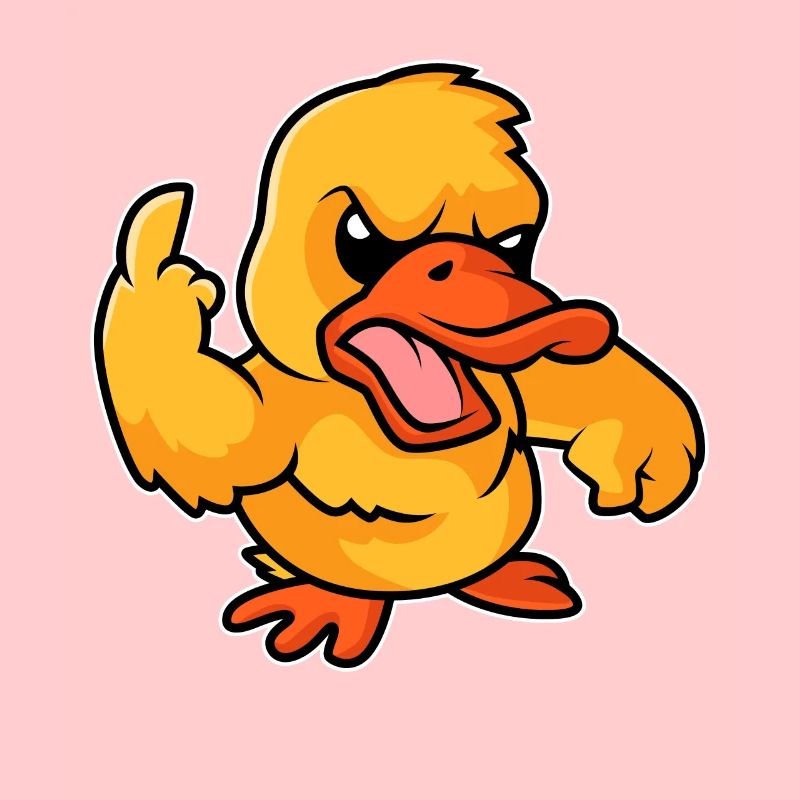 Evil duck