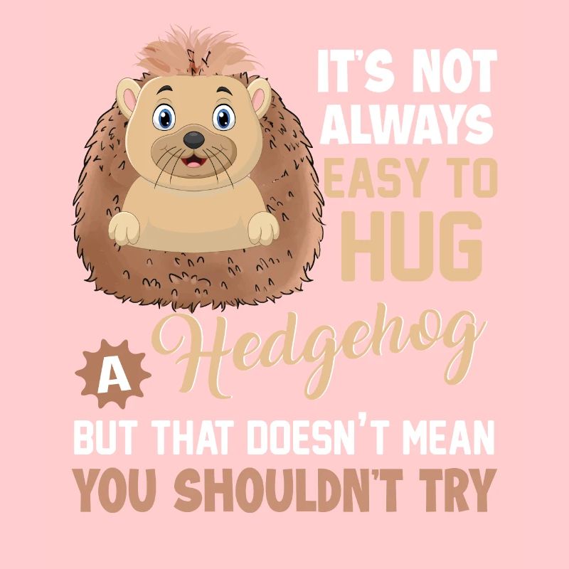 C’est pas facile Un Hérisson Pour embrasser