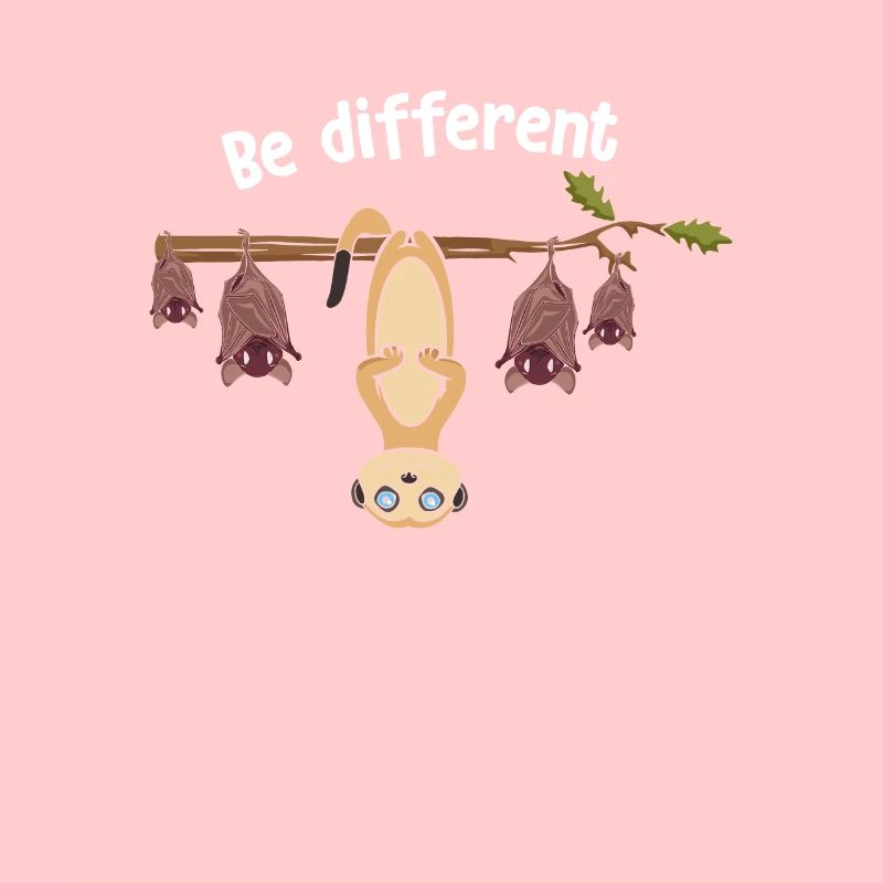 Be Different Erdmännchen Fledermaus