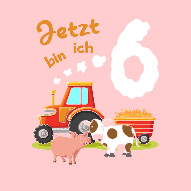 Ich bin 6 Jahre Traktor