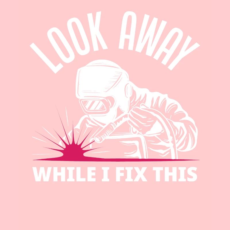 Look away while I fix this welder