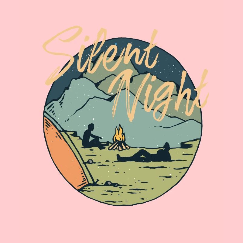 Quiet night "campfire" | Tshirt & Gift