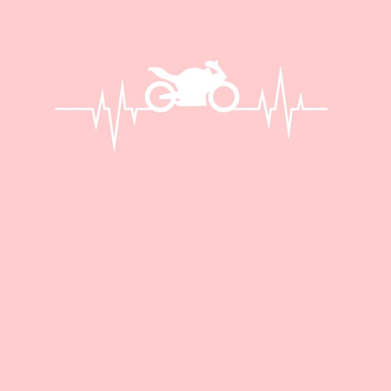 Heartbeat motorcycle biker