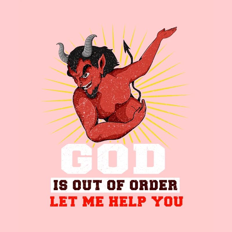 Dieu est hors de propos Blasphème que le diable aide