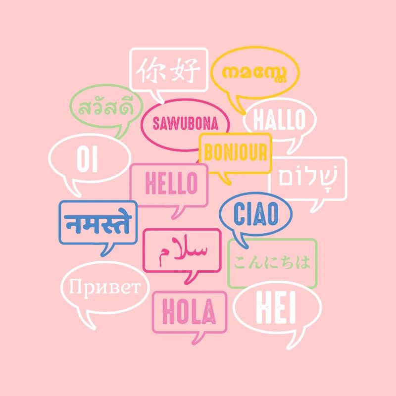 Multilingual Polyglot Globetrotter Language