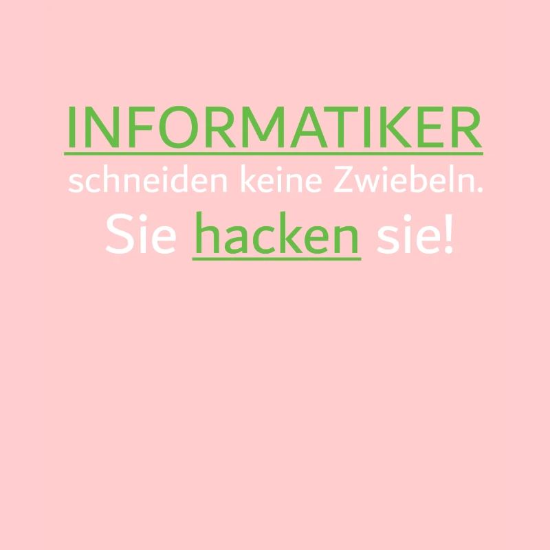 Informatiker Programmierer Hacker