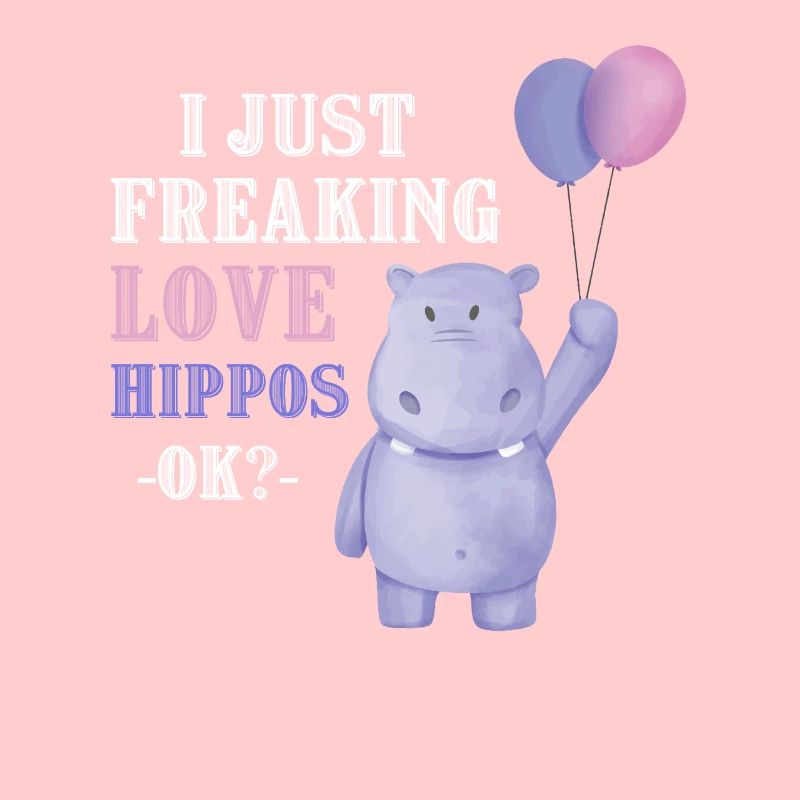 Hippo Nilpferd Geschenkidee