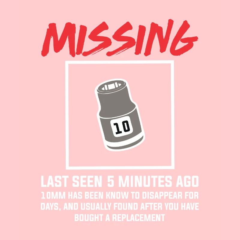 Funny mechanic 10mm socket mechanical engineering