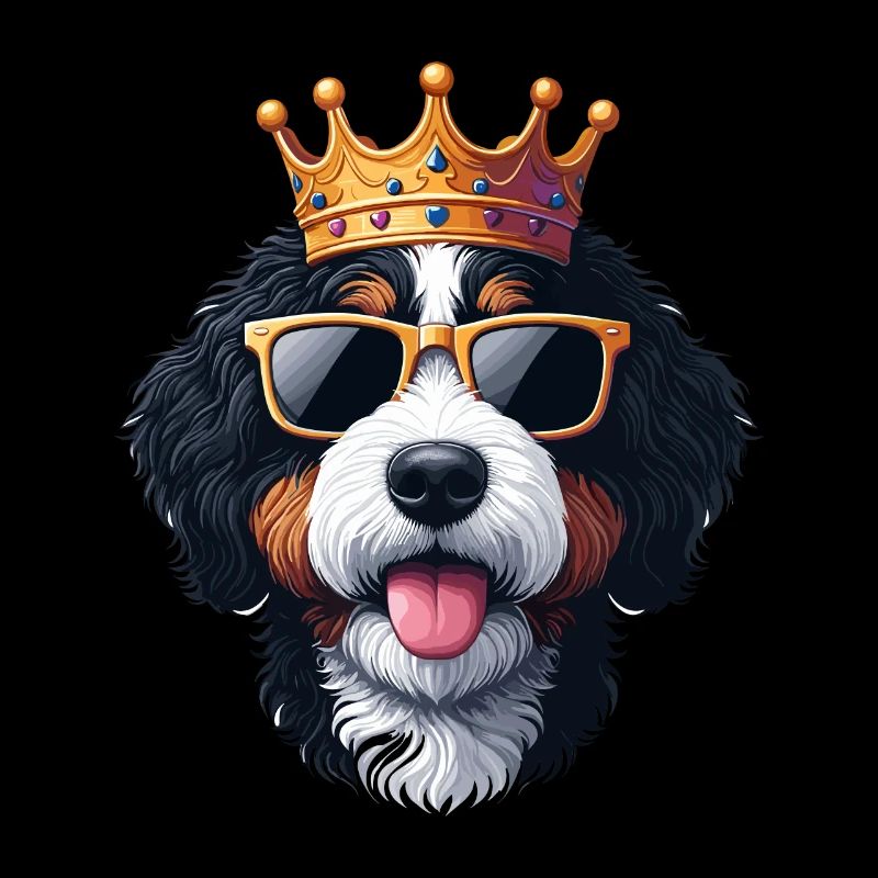 Bernedoodle Dog Crown