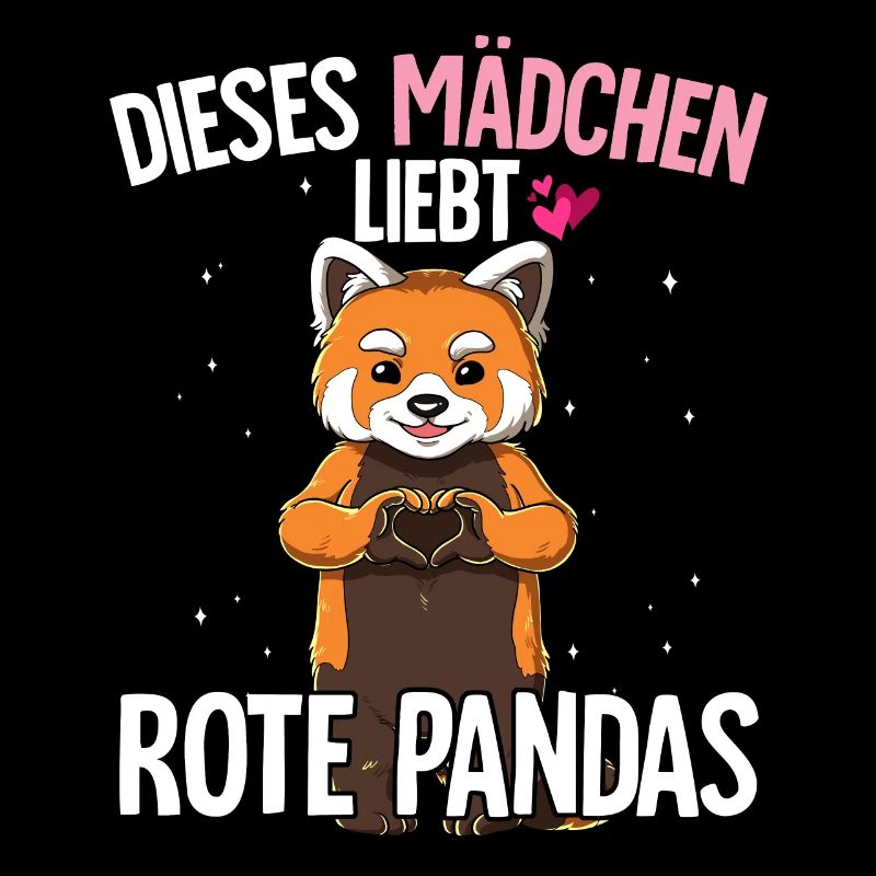 Roter Panda Mädchen