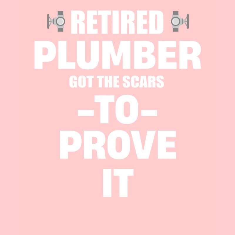Retired pipe plumber has the scars to