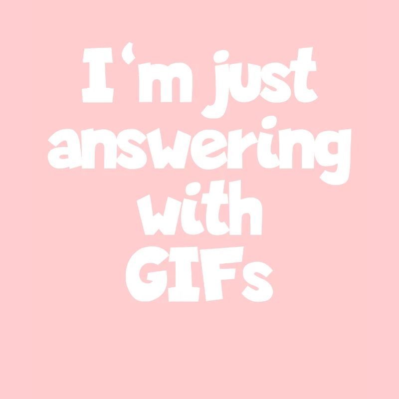 Reply Text Message GIF Chat Gift