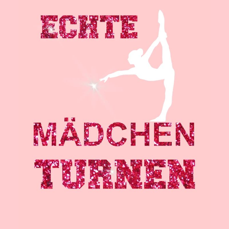 ECHTE MAeDCHEN TURNEN GLITZER