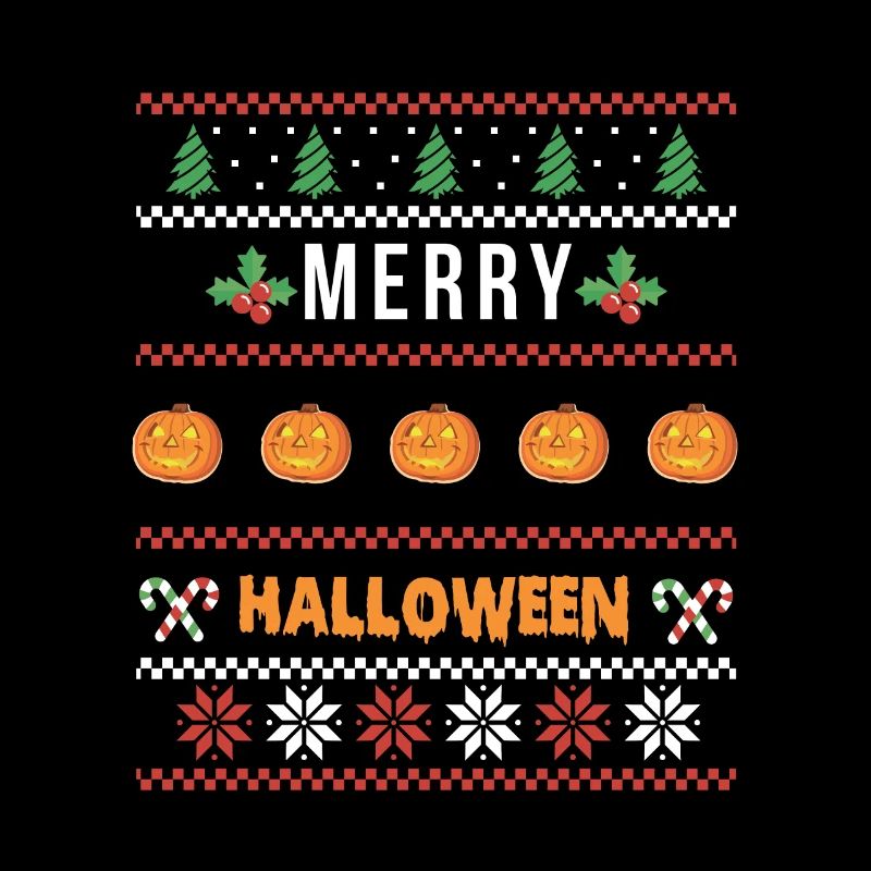 Joyeux Halloween Chemise de Noël laide