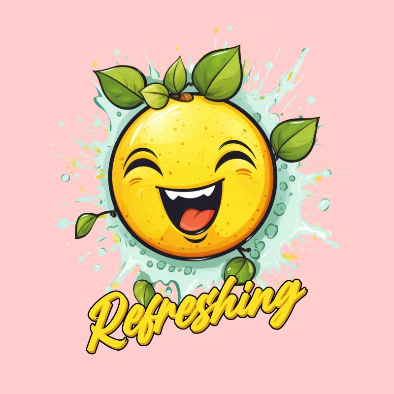 Refreshing lemon for soft drinks