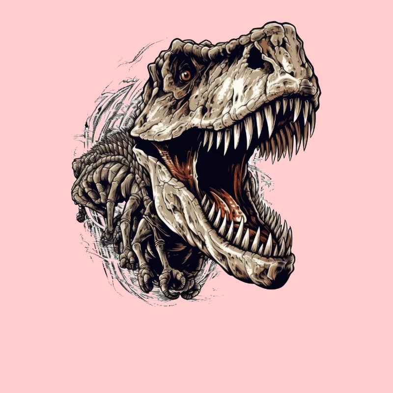 Dinosaur Dinosaur Fossil Carnivor T-Rex