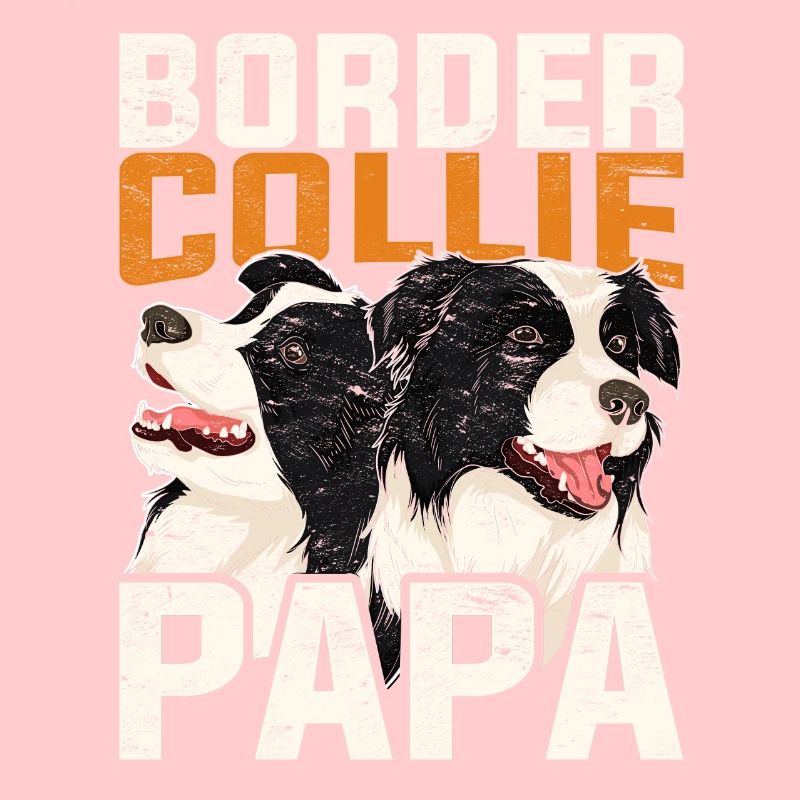 Border Collie Papa Vatertag Geschenk Border Collie
