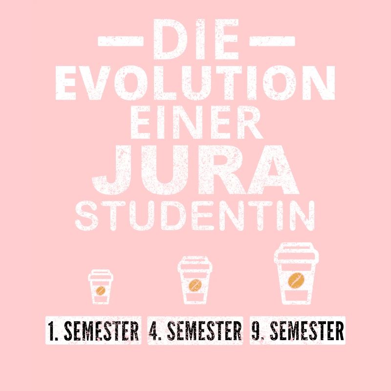 Law student coffee evolution gift