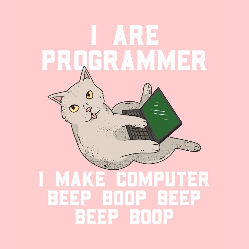 Programmierer Katze