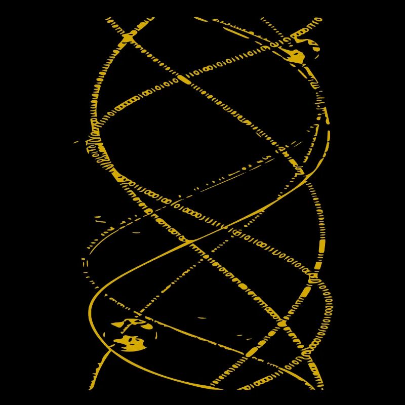Binary Spiral (yellow)