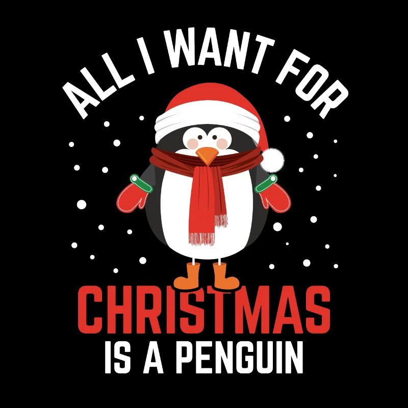 Pinguin Weihnachten