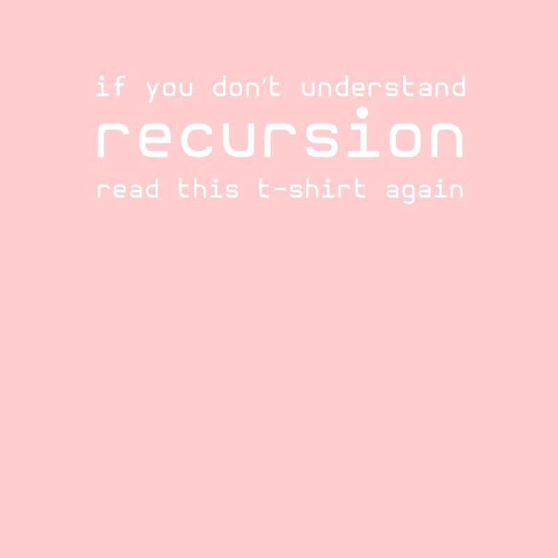 recursion developer programmer html c php phyt
