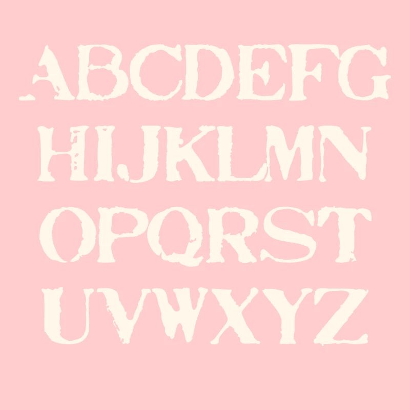 ABC Idée cadeau Alphabet