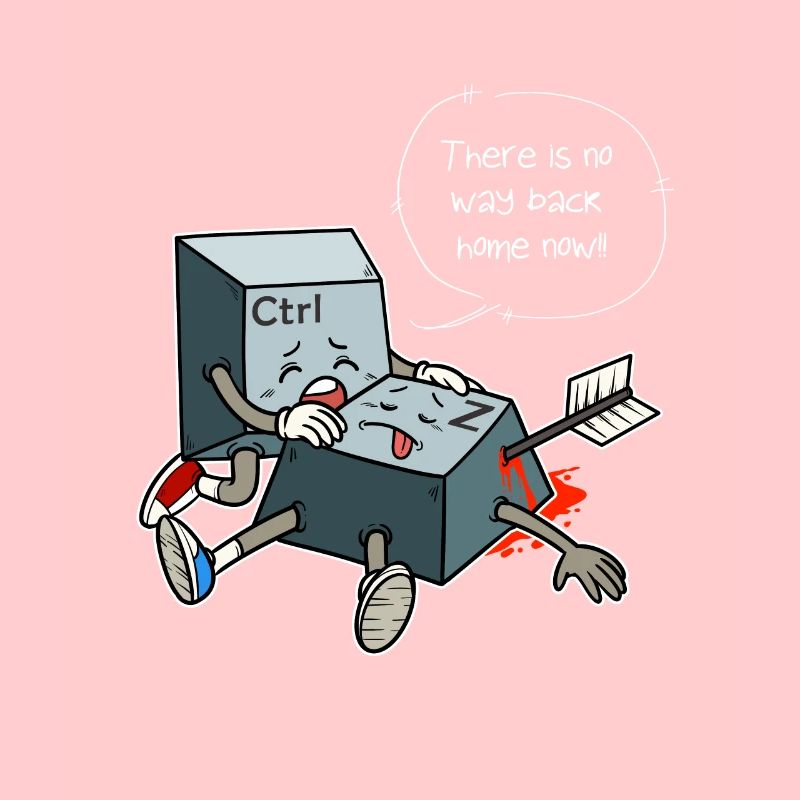 Tastatur Keyboard Computer PC Nerd Löschen Delete