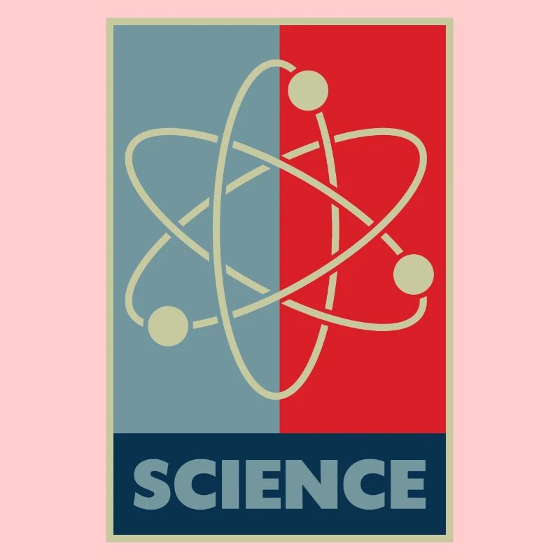 Modèle d'atome scientifique