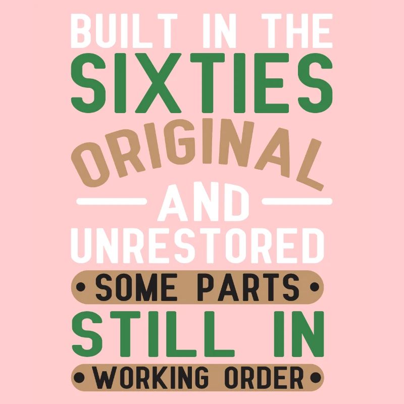 Construit sixties original 50th birthday