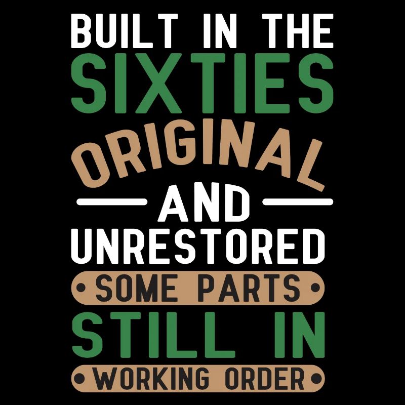 Construit sixties original 50th birthday