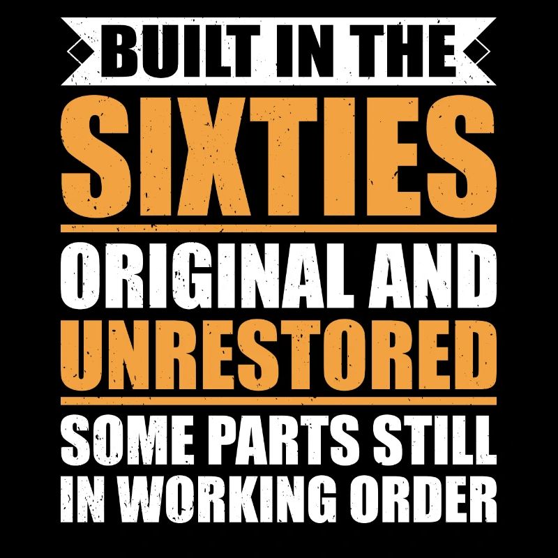 Construit sixties original 50th birthday