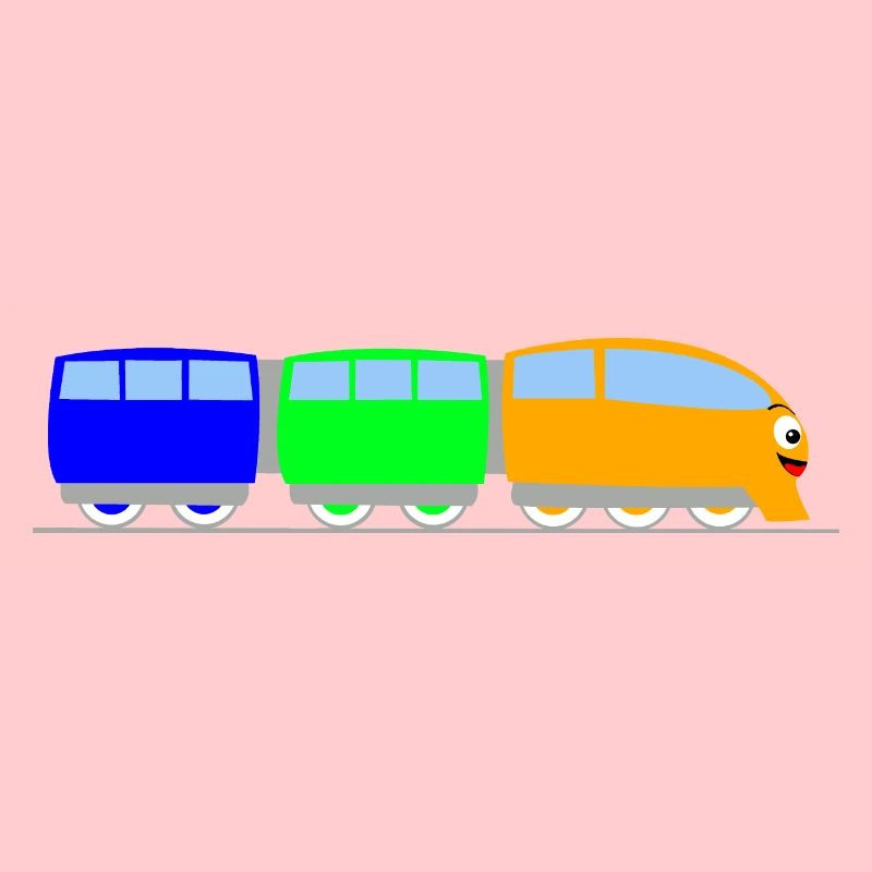 Kinder Zug - Eisenbahn - Bahn