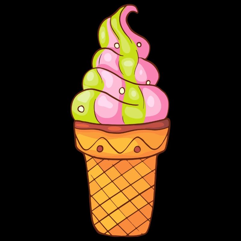 Softeis Eis Speiseeis Eiskrem Eiscreme Kugeleis