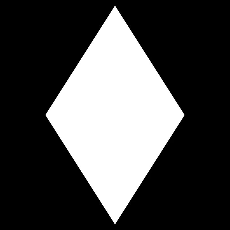 Diamond Shape Geometry Gift Math