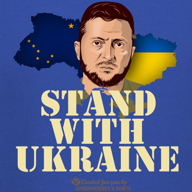 Ukraine Alaska Stand with Ukraine