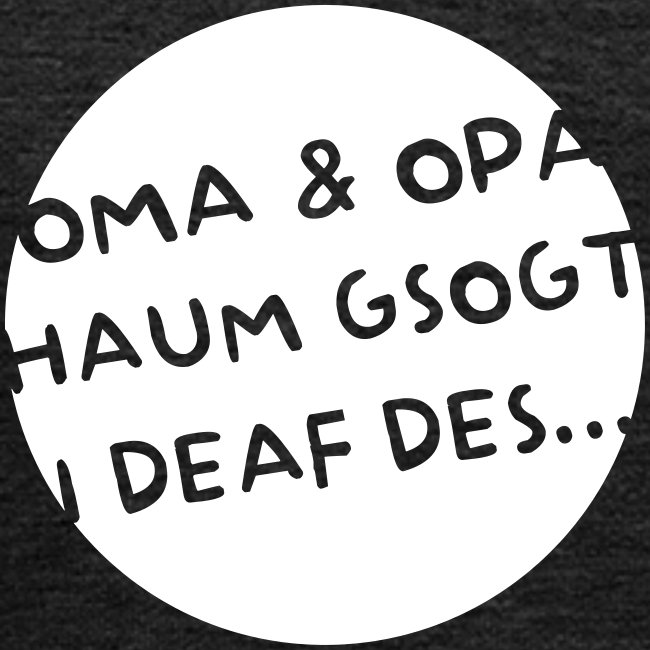 Oma Opa haum gsogt i deaf des - Kinder Premium Hoodie