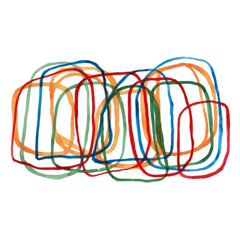 Colored rectangles