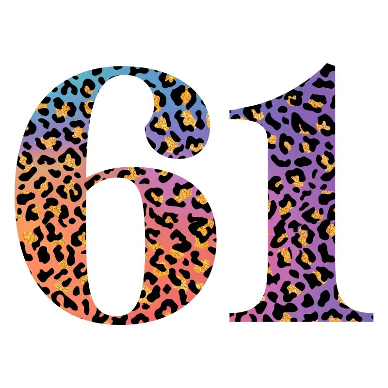 61e anniversaire léopard