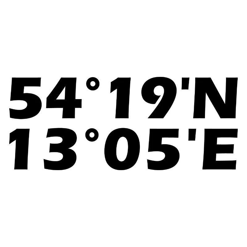 Stralsund coordinates