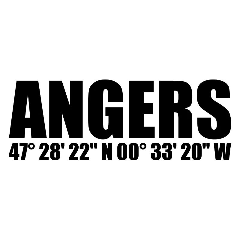 Angers coordinates