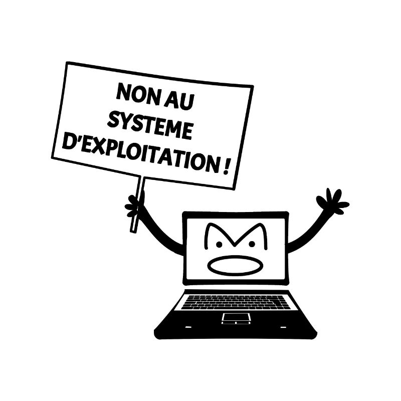 NON AU SYSTEME D'EXPLOITATION ! (informatique)