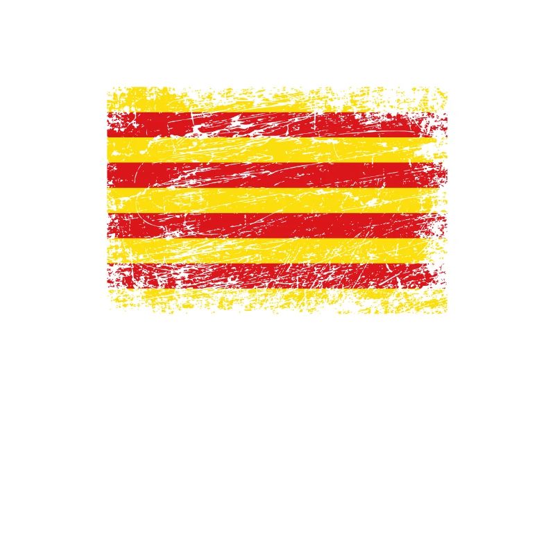 Catalogne drapeau catalan drapeau utilisé look