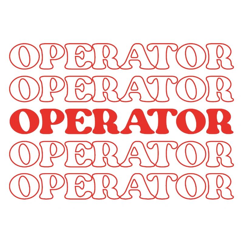 Operator Worker Technician Specialist Employee